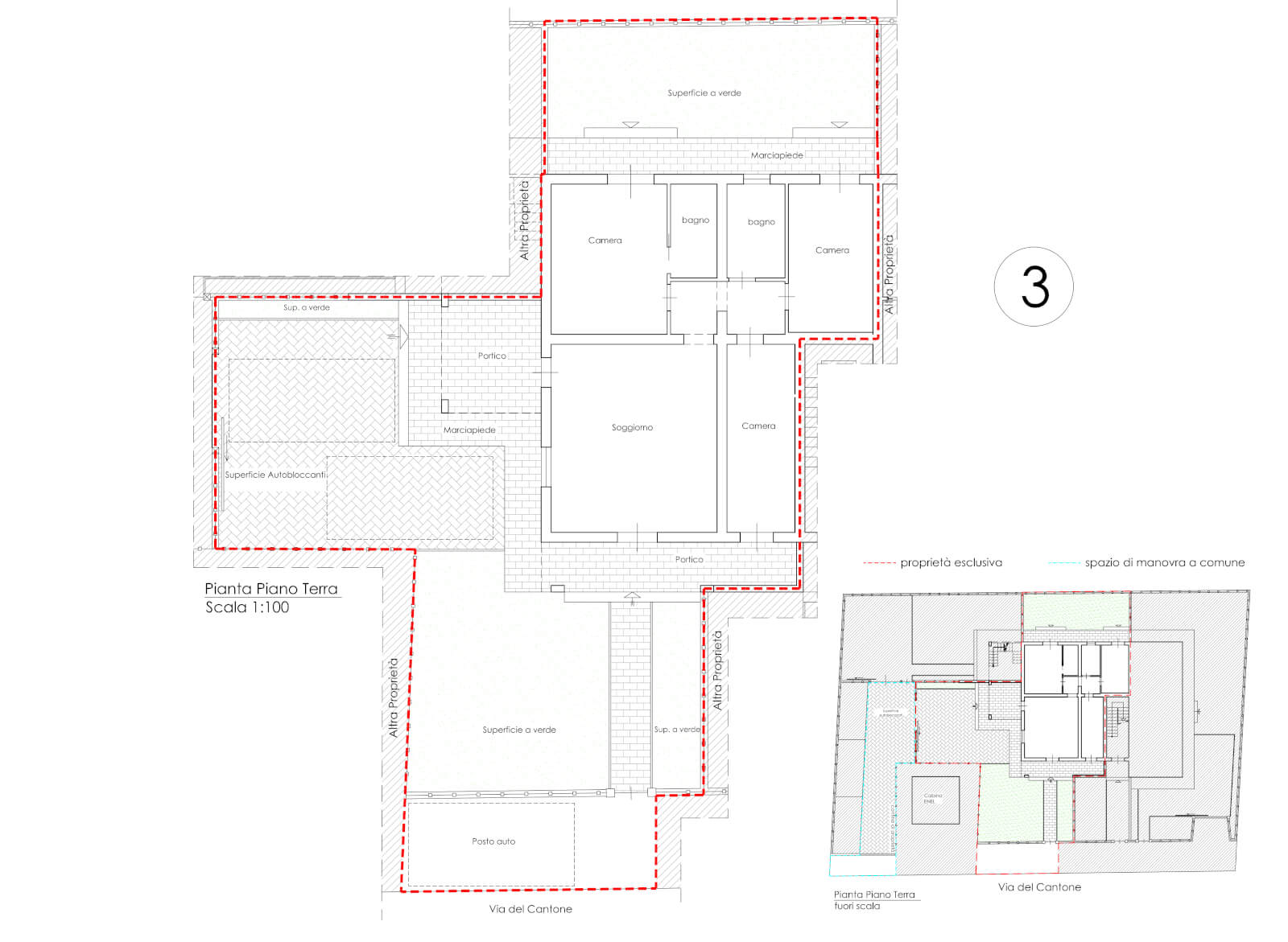 Appartamento 3 – Via del Cantone