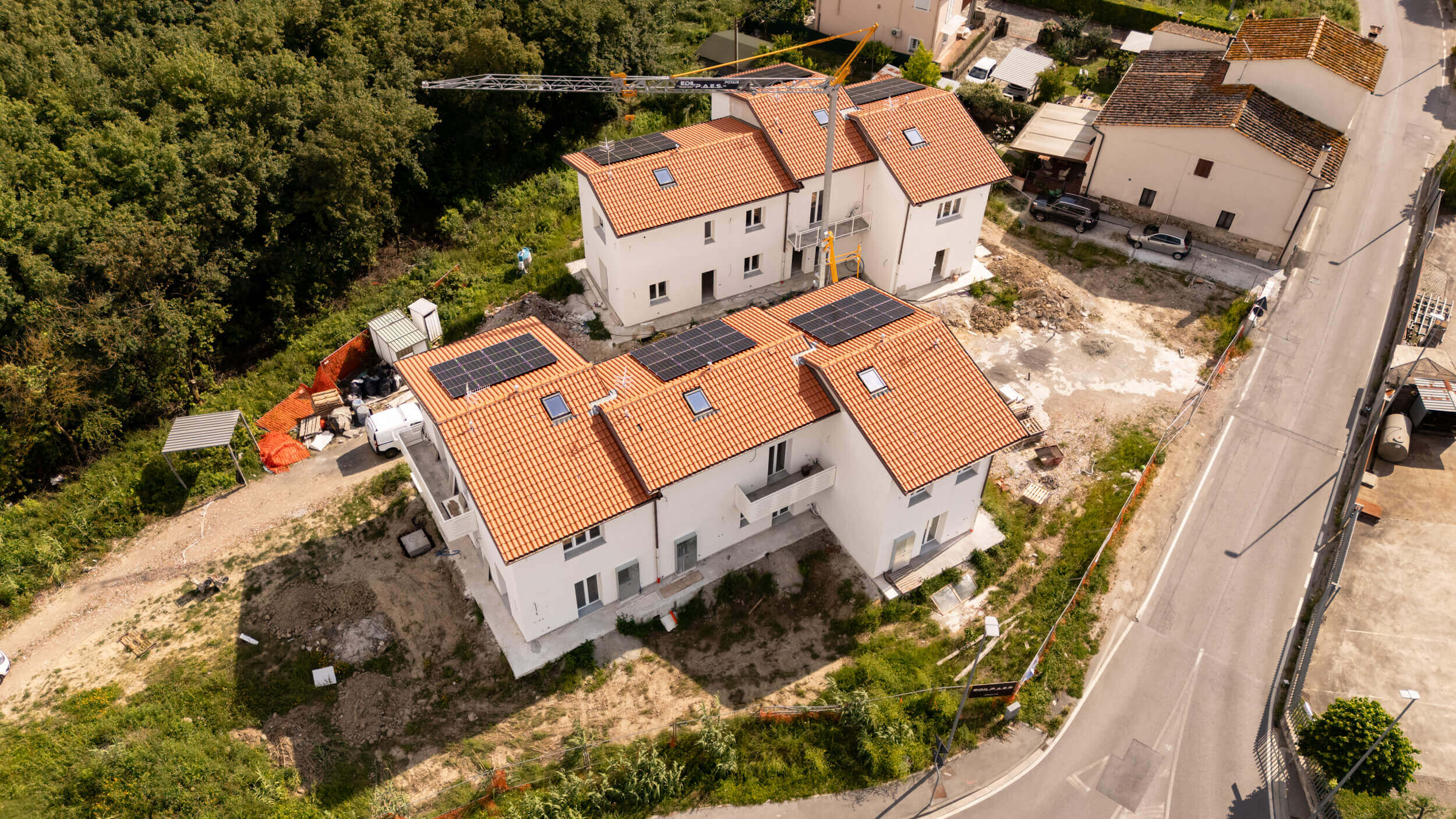 Nuova costruzione di 6 villette residenziali
