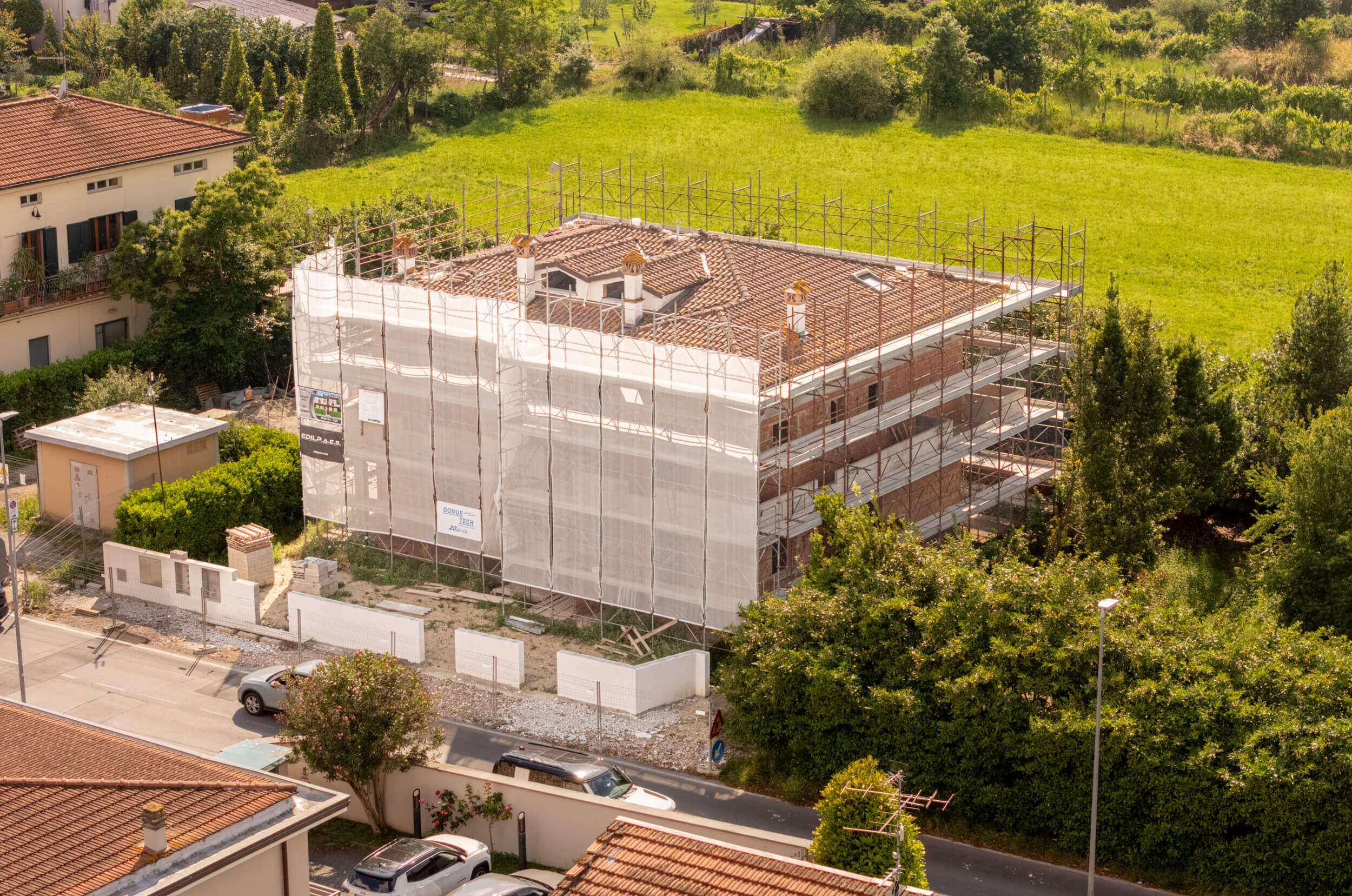 Realizzazione di 4 appartamenti con ingresso indipendente